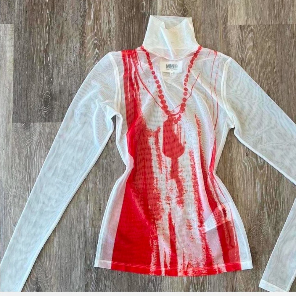 MAISON MARGIELA MESH TOP